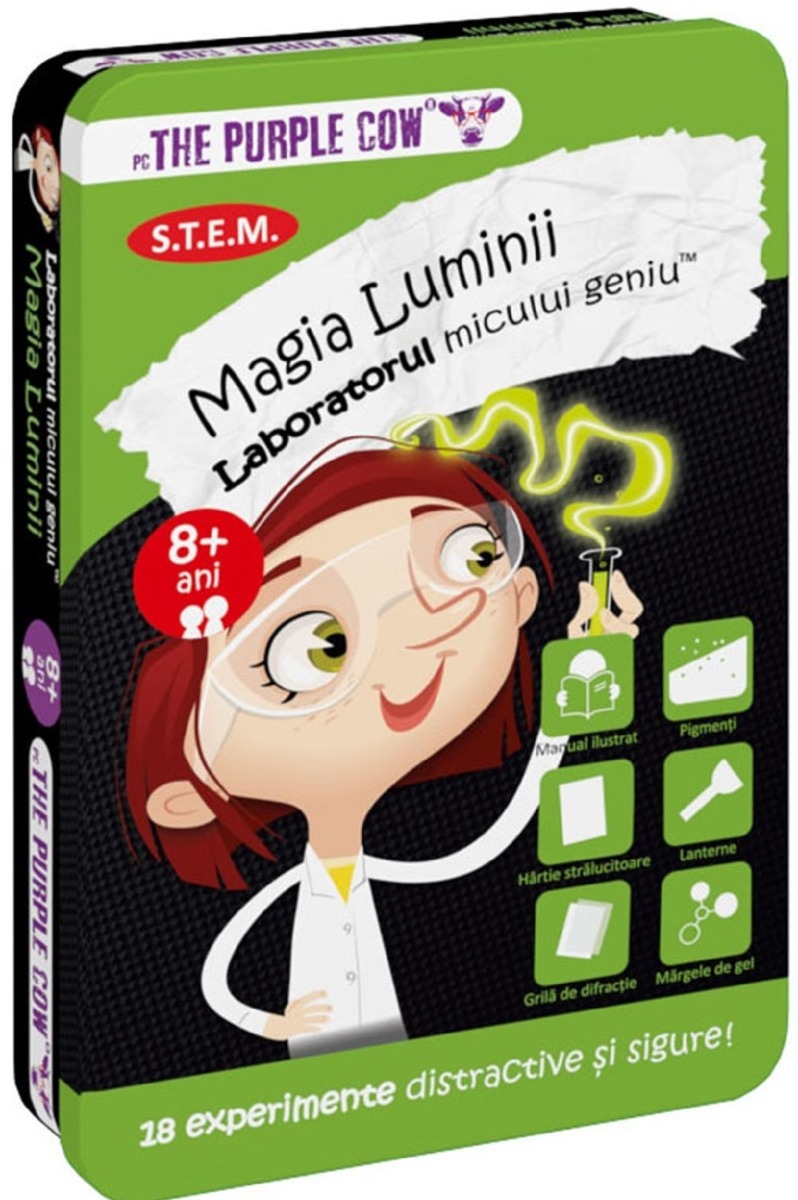 Laboratorul micului geniu: Magia luminii