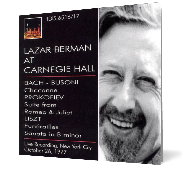 Lazar Berman at Carnegie Hall