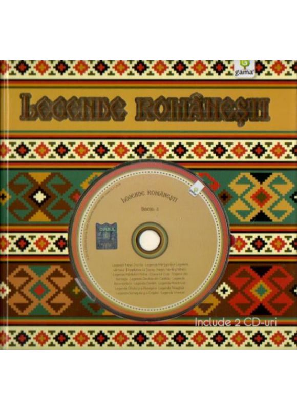 Legende Romanesti. Carte cu CD audio