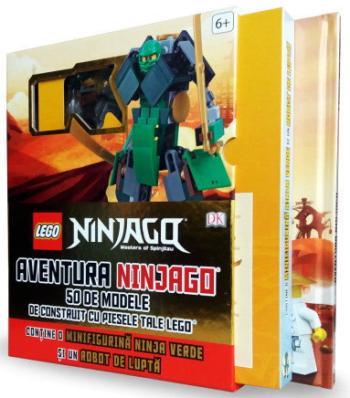 Lego. Ninjago. Aventura Ninjago. 50 de modele de construit cu piesele tale lego