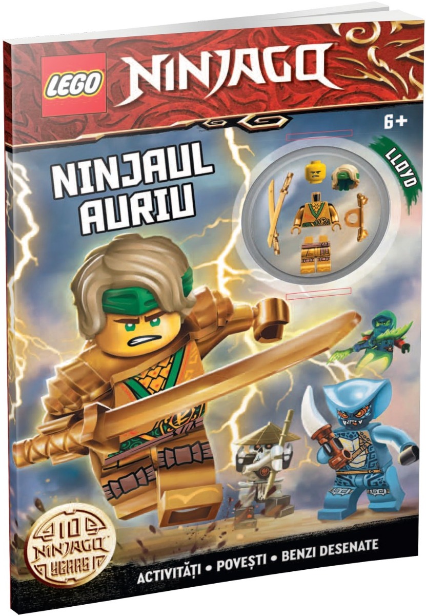 Lego. Ninjaul auriu