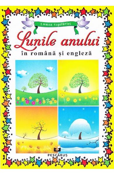 Lunile anului in romana si engleza