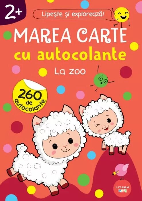 Marea carte cu autocolante. La zoo