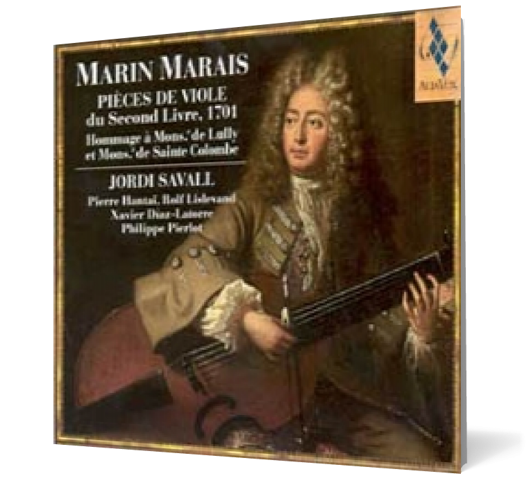 Marin Marais - Pièces de viole, 2e livre (1701)