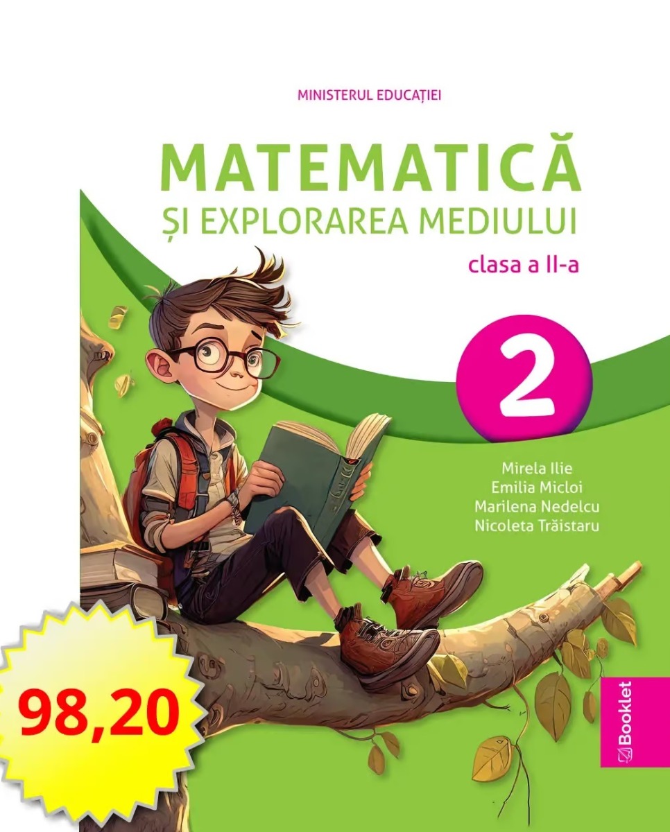 Matematică și explorarea mediului. Manual clasa a II-a