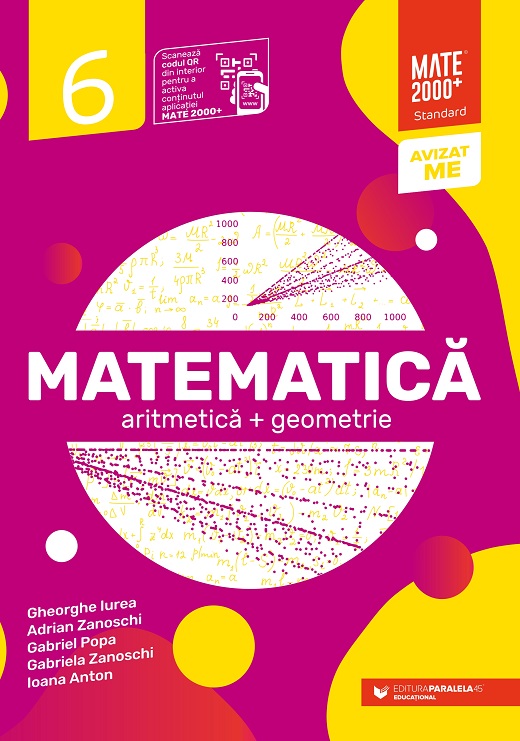 Matematica. Aritmetica, geometrie. Clasa a VI-a