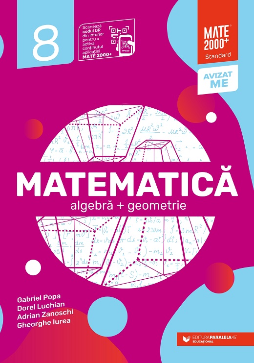 Matematica. Algebra, geometrie. Clasa a VIII-a