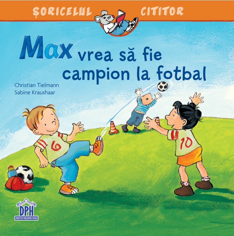 Max vrea sa fie campion la fotbal