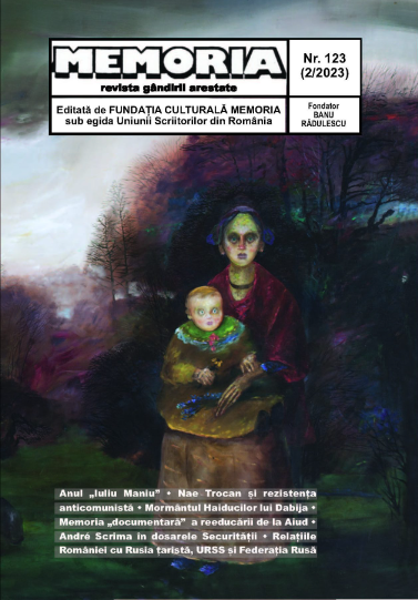 Revista "Memoria" nr. 123 (2/2023)