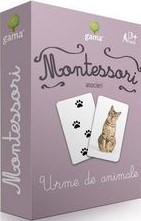 Montessori. Asocieri - Urme de animale