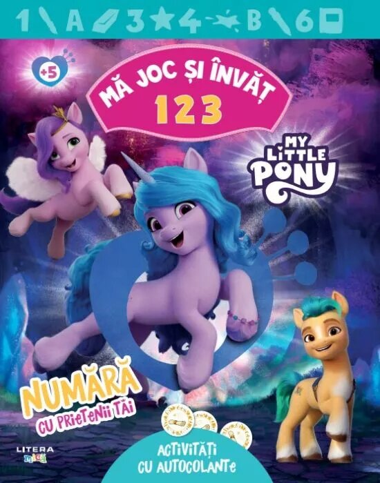 My Little Pony. Ma joc si invat. 1 2 3