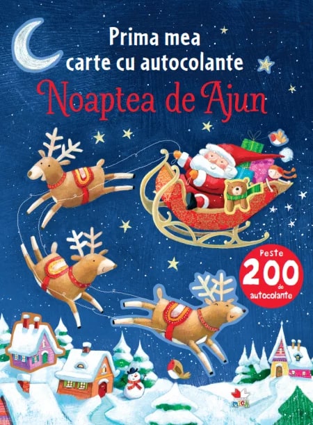 Prima mea carte cu autocolante. Noaptea de Ajun