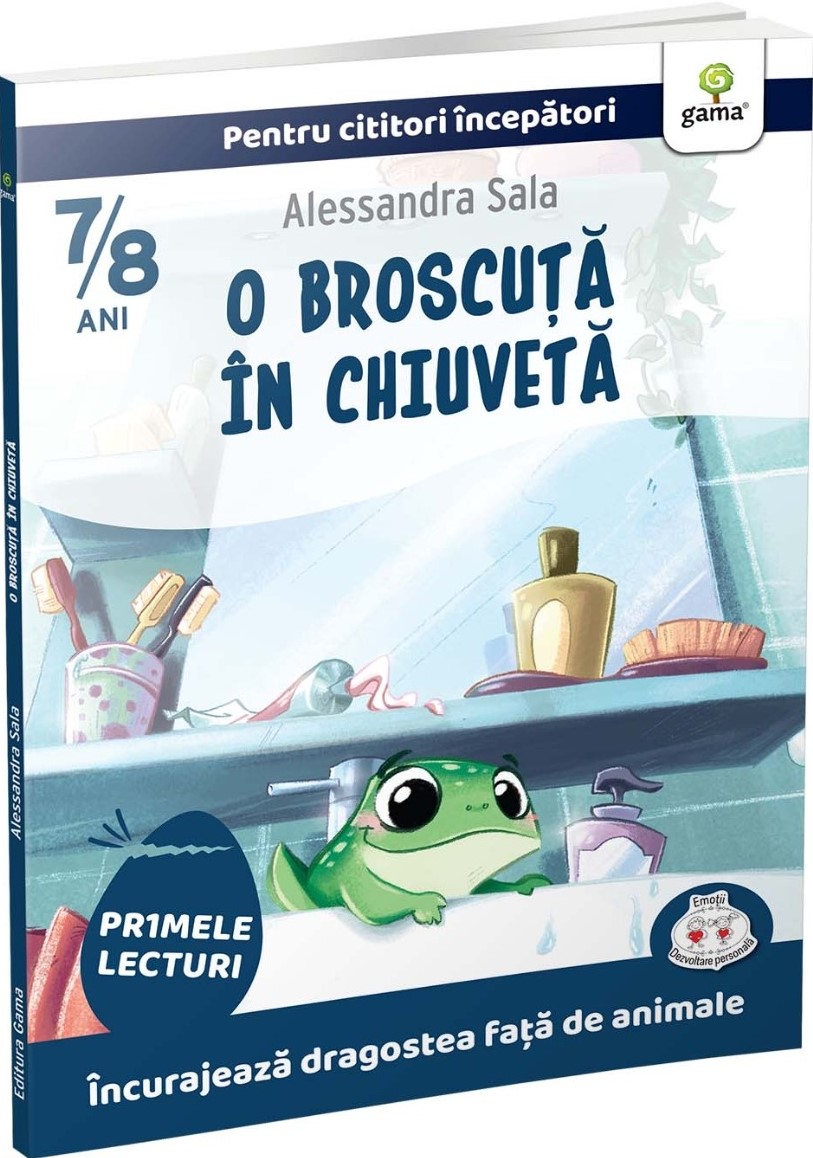 O broscuta în chiuveta