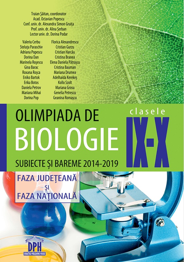 Olimpiada de biologie. Clasele IX-X