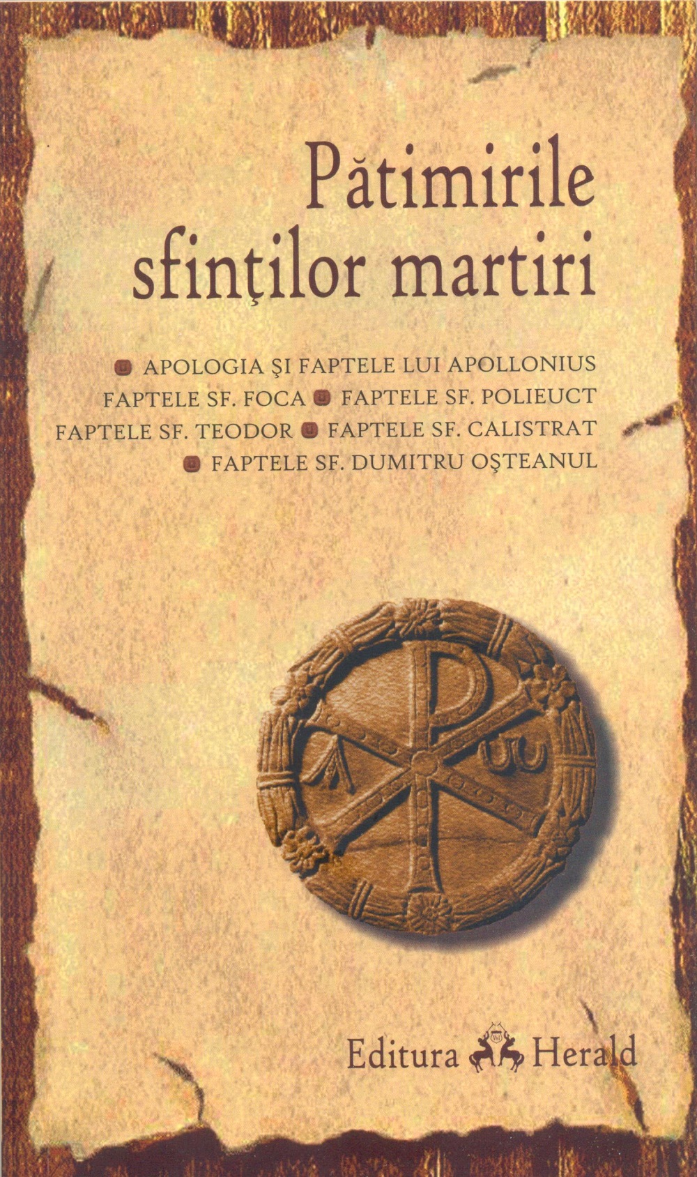 Patimirile sfintilor martiri