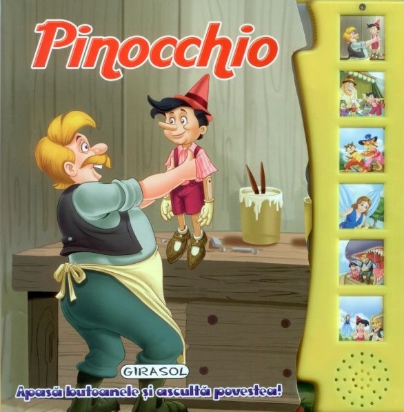 Pinocchio. Citește și ascultă