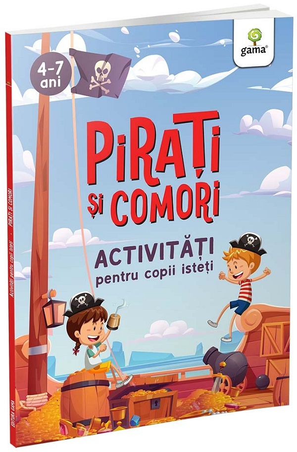 Pirati si comori. Activitati pentru copii isteti