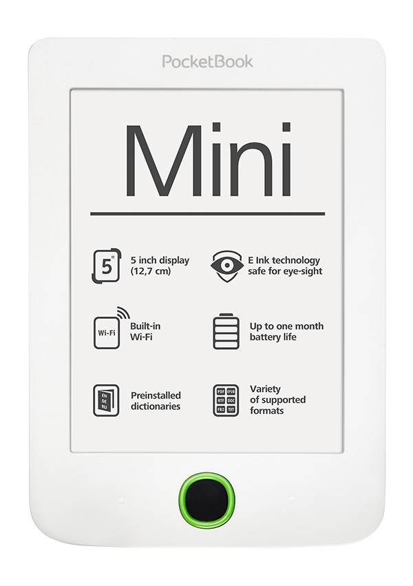 PocketBook Mini 515 + WI-FI, White