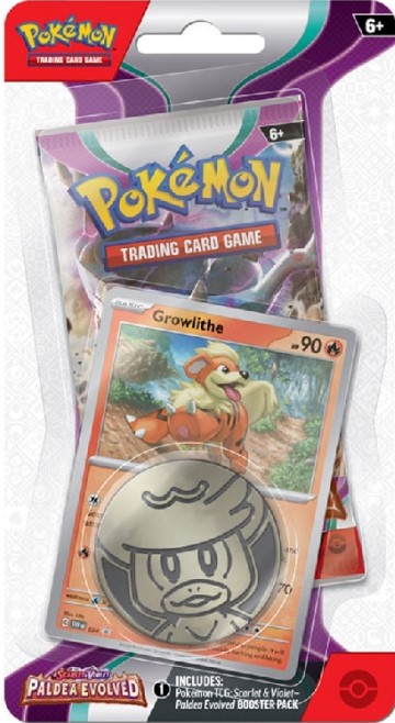 Pokemon TCG: Scarlet & Violet - Checklane Blister. Growlithe