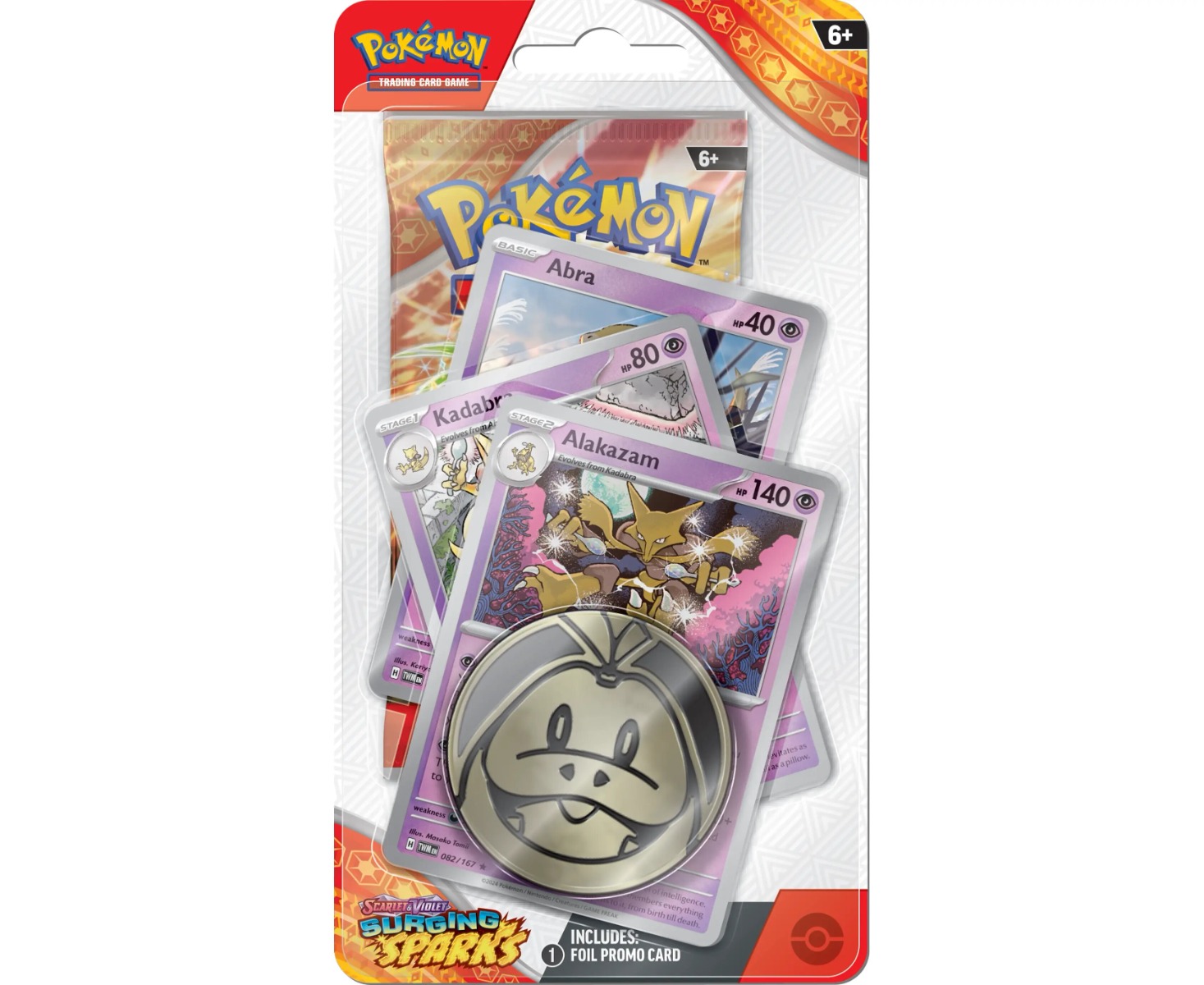 Pokemon TCG - SV8 Surging Sparks Premium Checklane Blister