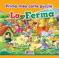 La ferma. Prima mea carte puzzle