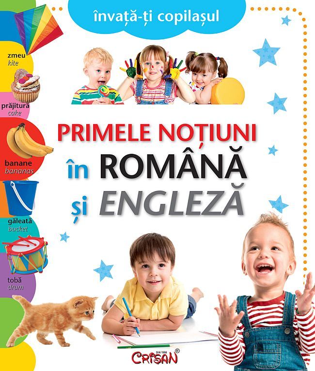 Primele noțiuni în română și engleză