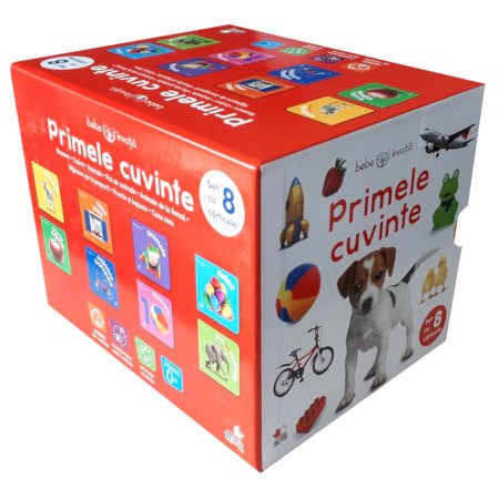 Bebe invata. Primele cuvinte (set cu 8 carticele)