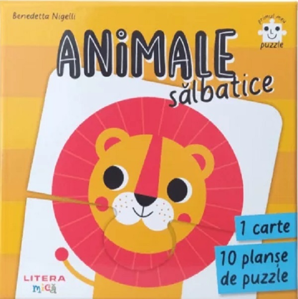 Primul meu puzzle. Animale salbatice