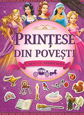 Printese din povesti. Carte cu abtibilduri