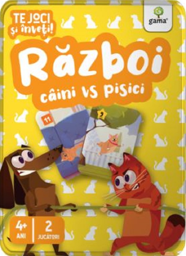 Razboi caini vs pisici. Te joci si inveti