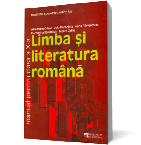 Limba şi literatura română. Manual pentru clasa a X-a