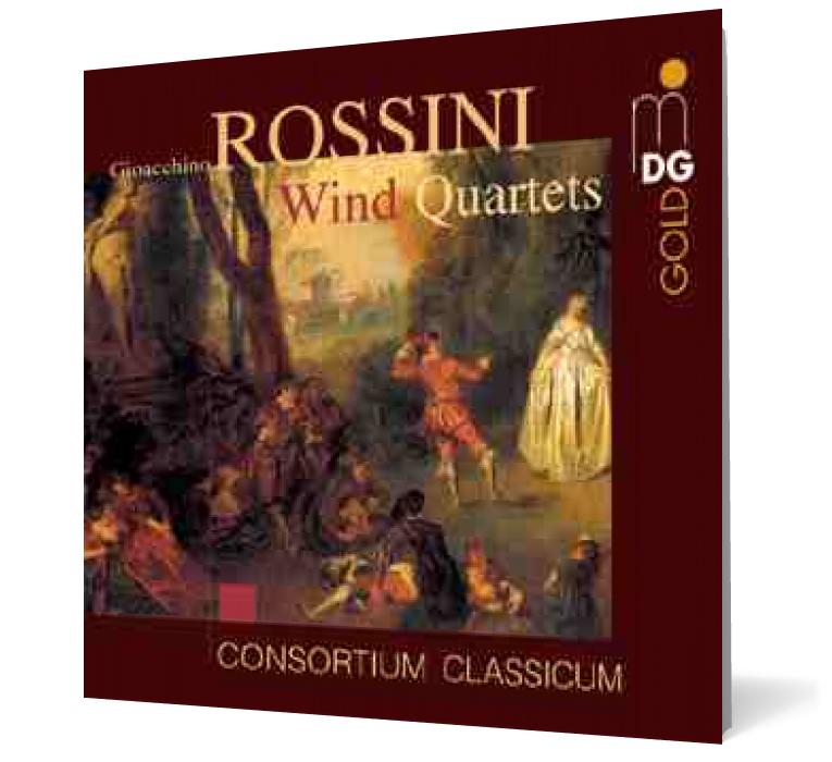 Gioacchino Rossini - Six Quartets for Flute, Clarinet, Horn and Bassoon (Fagott)