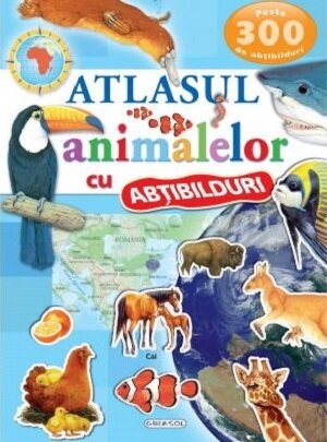 Atlasul animalelor cu abtibilduri