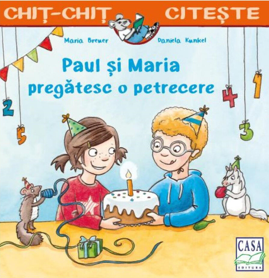 Paul și Maria pregătesc o petrecere