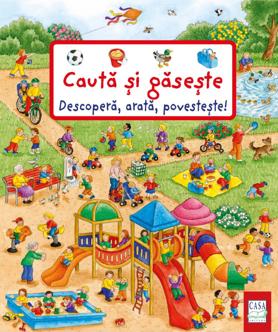 Descopera, arata, povesteste. Cauta si gaseste