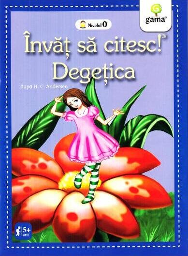 Invat sa citesc! Degetica. Nivelul 0