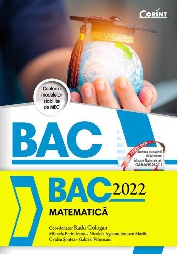 Bacalaureat 2022 - Matematică