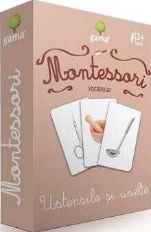 Montessori. Vocabular - Ustensile si unelte