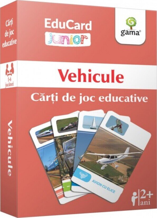 Vehicule - Carti de joc educative