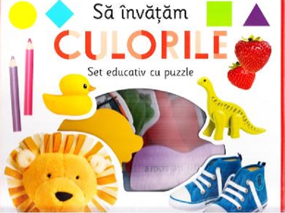 Sa invatam culorile (Set educativ cu puzzle)