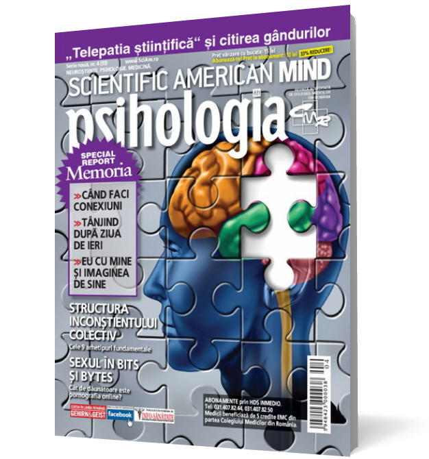 Scientific American Mind – Psihologia Azi nr. 4