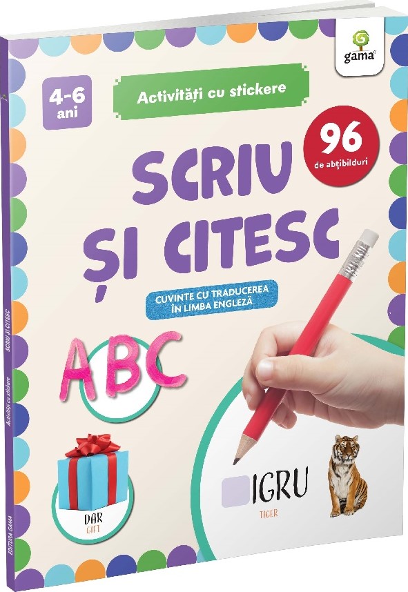 Scriu si citesc. Cuvinte cu traducere in limba engleza