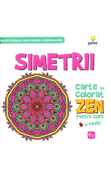 Simetrii. Carte de colorat ZEN