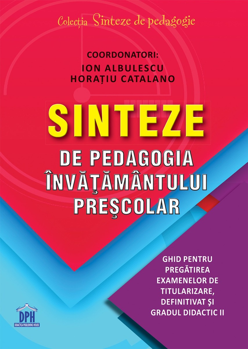 Sinteze de pedagogia invatamantului prescolar