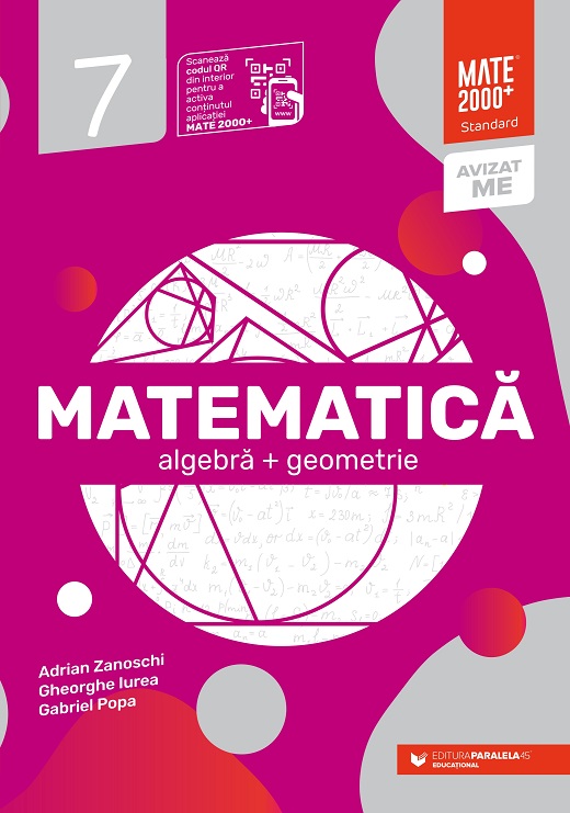 Matematică. Algebră, geometrie. Clasa a VII-a. Standard