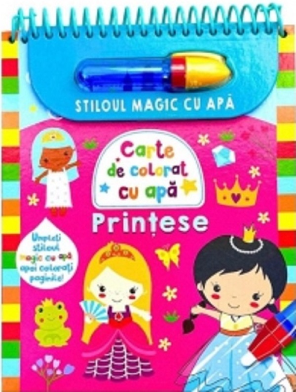 Stiloul magic cu apa. Printese