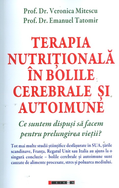 Terapia nutritionala in bolile cerebrale si autoimune