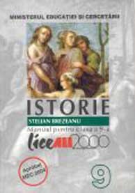 Istorie. Manual pentru clasa a ix-a