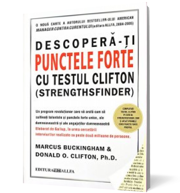 Descoperă-ţi punctele forte cu testul Clifton (Strengthsfinder)