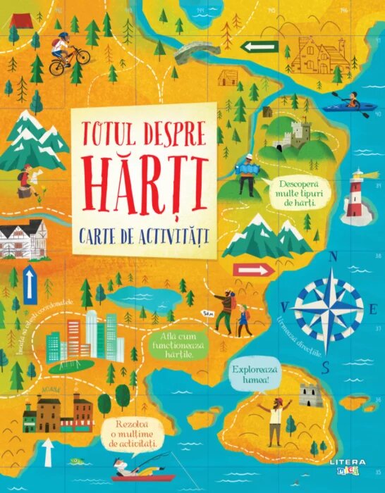 Totul despre harti. Carte de activitati